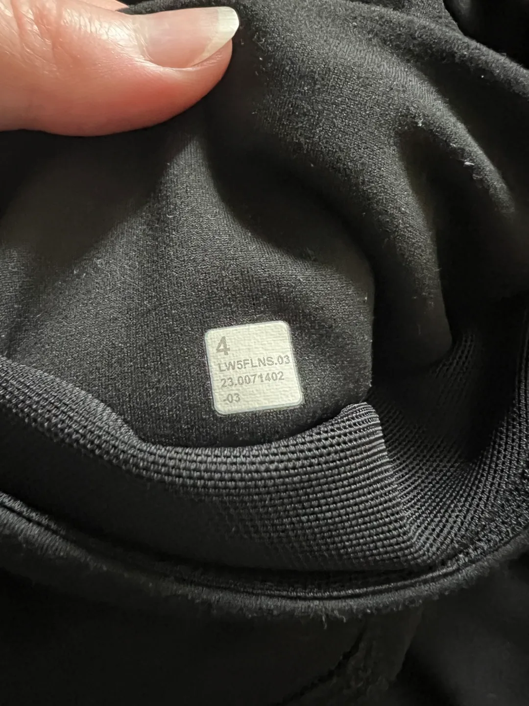 Lululemon Fast and Free High-Rise Fleece Tight 28" - size 4 image indicator(4)