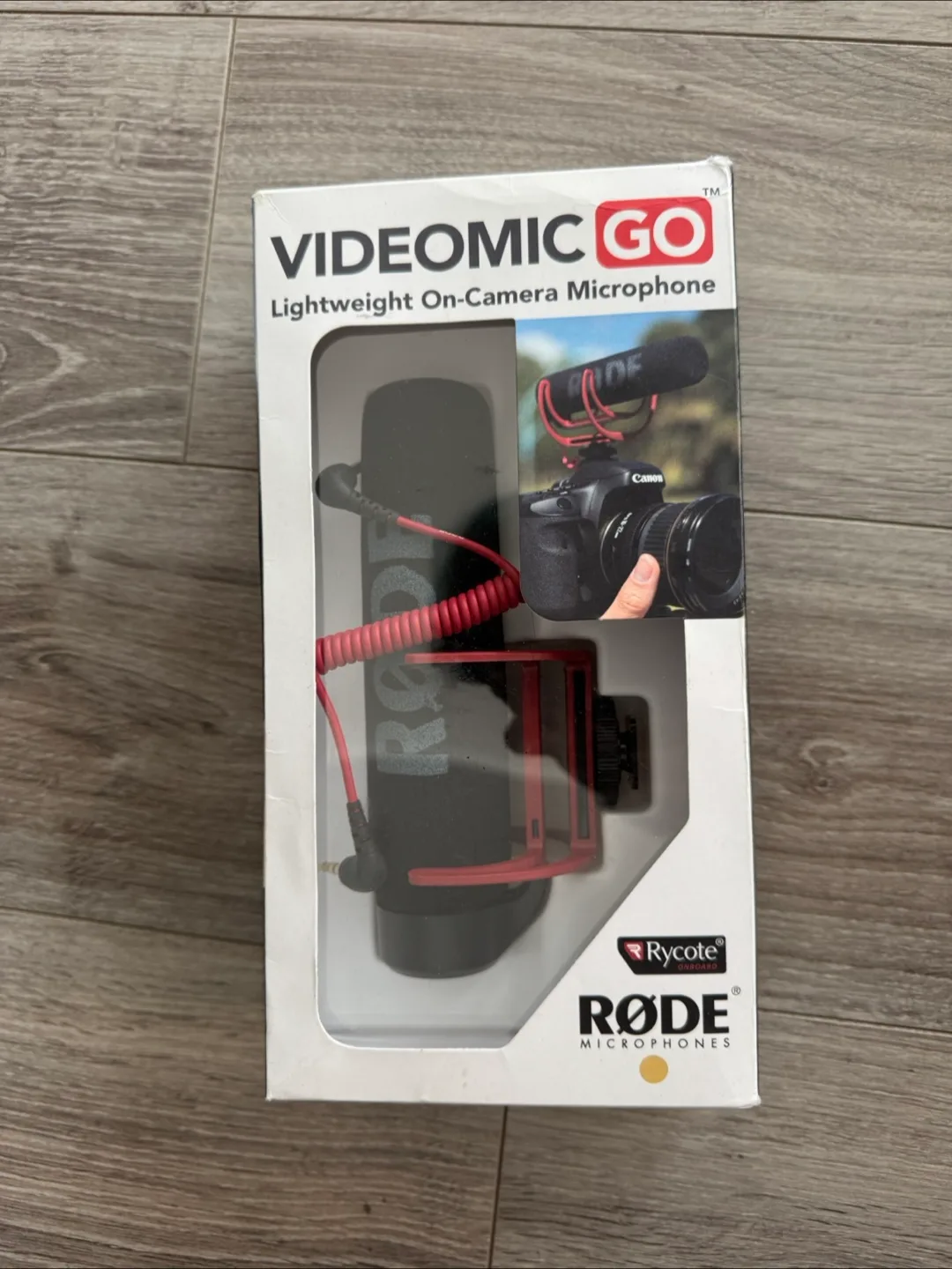 RØDE VideoMic GO Lightweight On-Camera Microphone thumbnail