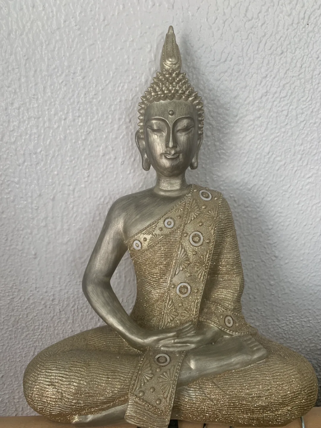 Silver and Gold Buddha Statue thumbnail