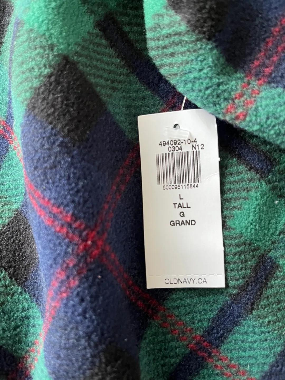 Old Navy Green Plaid Onesie/ New image indicator(3)