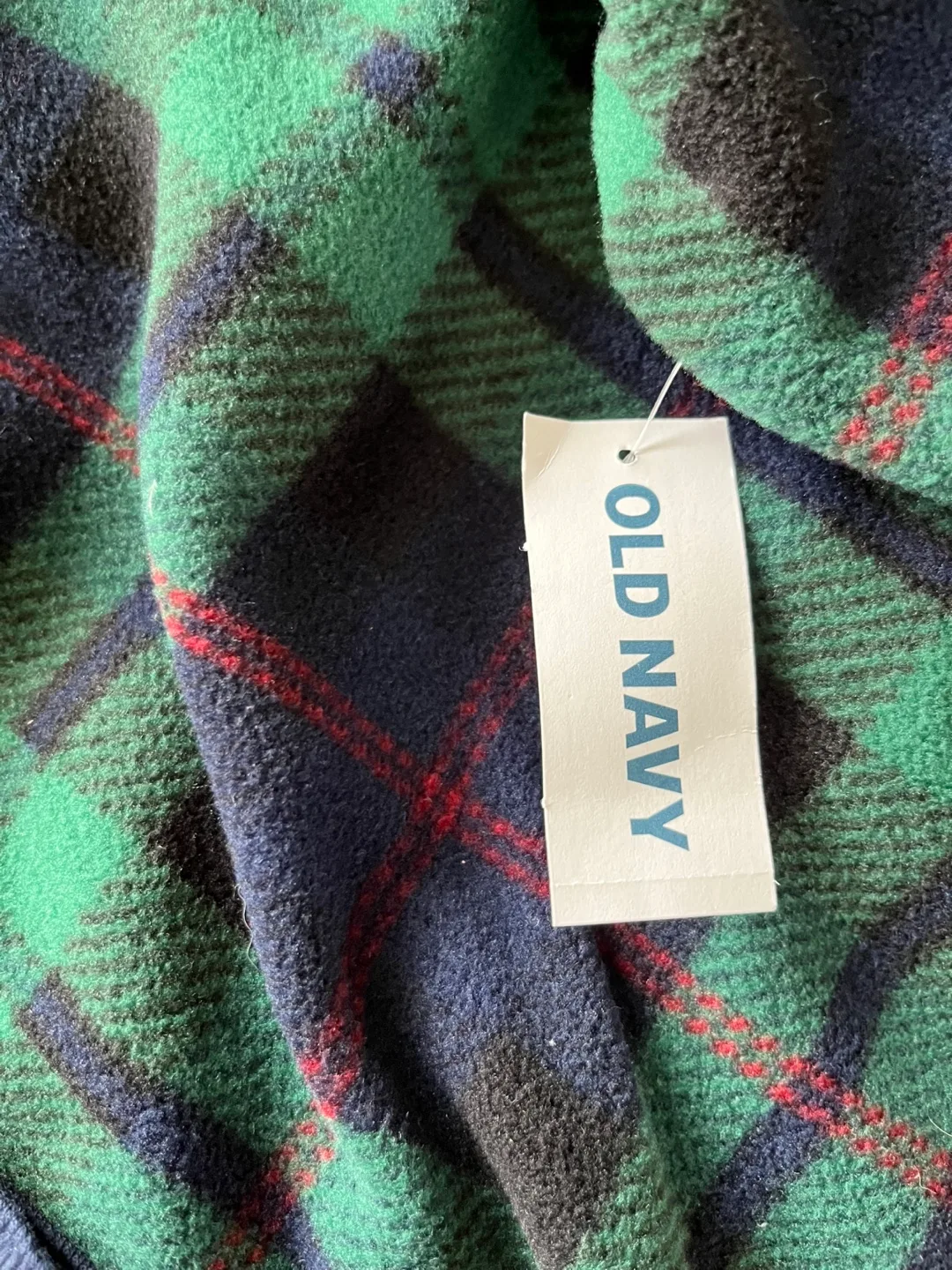 Old Navy Green Plaid Onesie/ New image indicator(6)