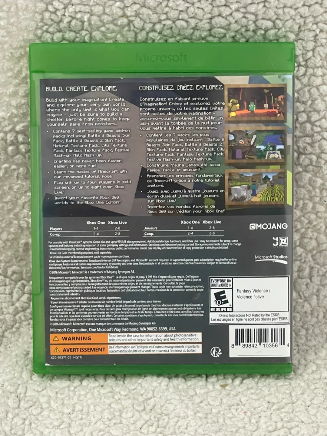 Minecraft Xbox One Edition with Favorites Pack image indicator(4)