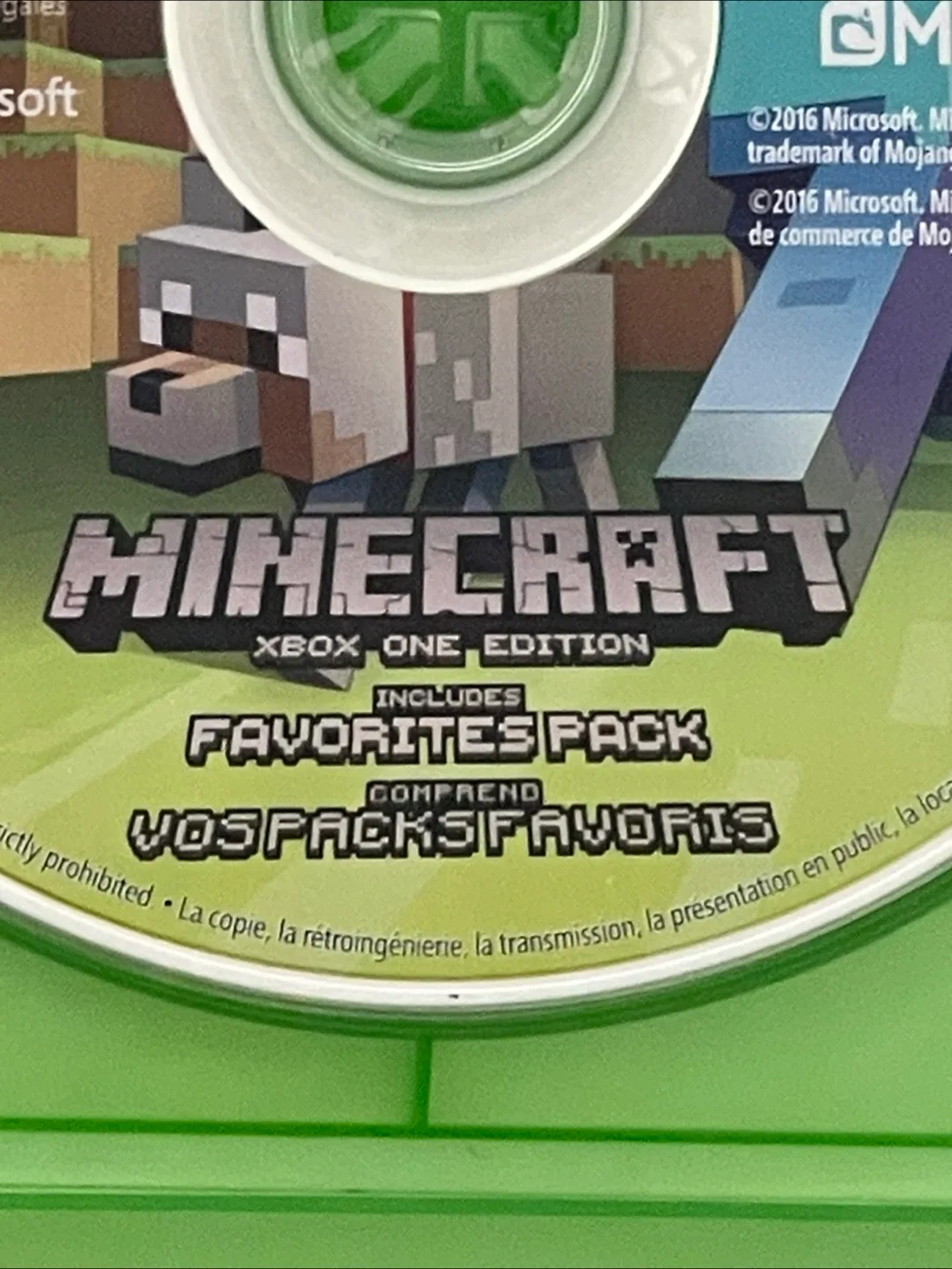 Minecraft Xbox One Edition with Favorites Pack image indicator(3)