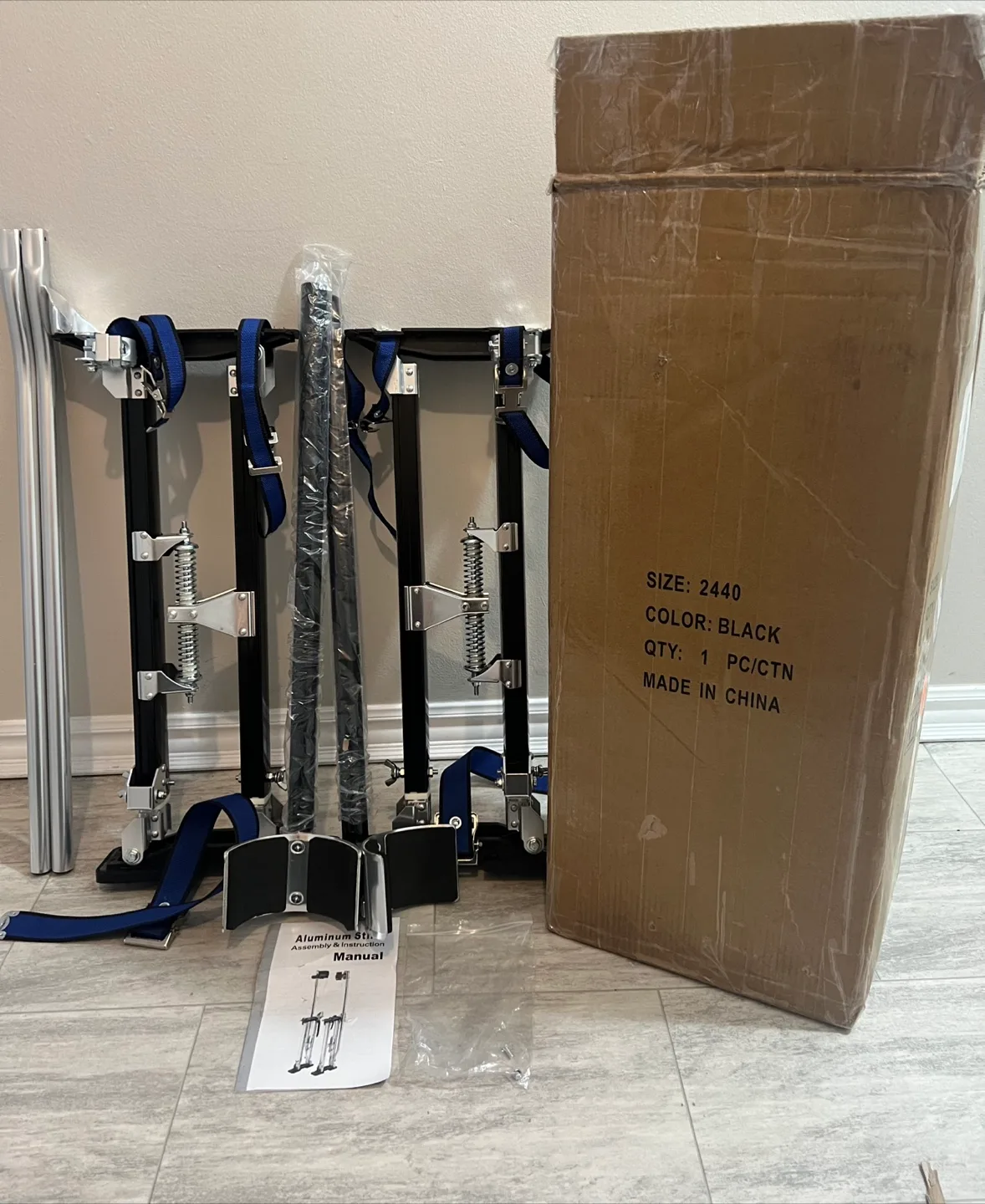 NEW Drywall Stilts Adjustable 24"-40" thumbnail