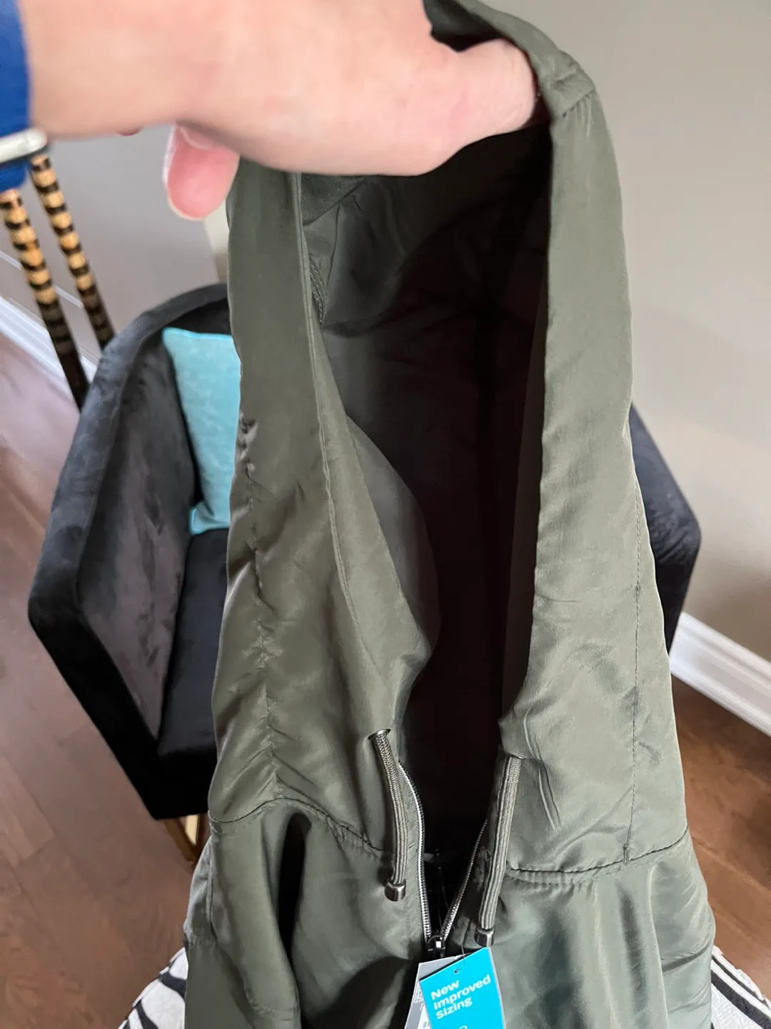 Green Hooded Jacket - New image indicator(4)