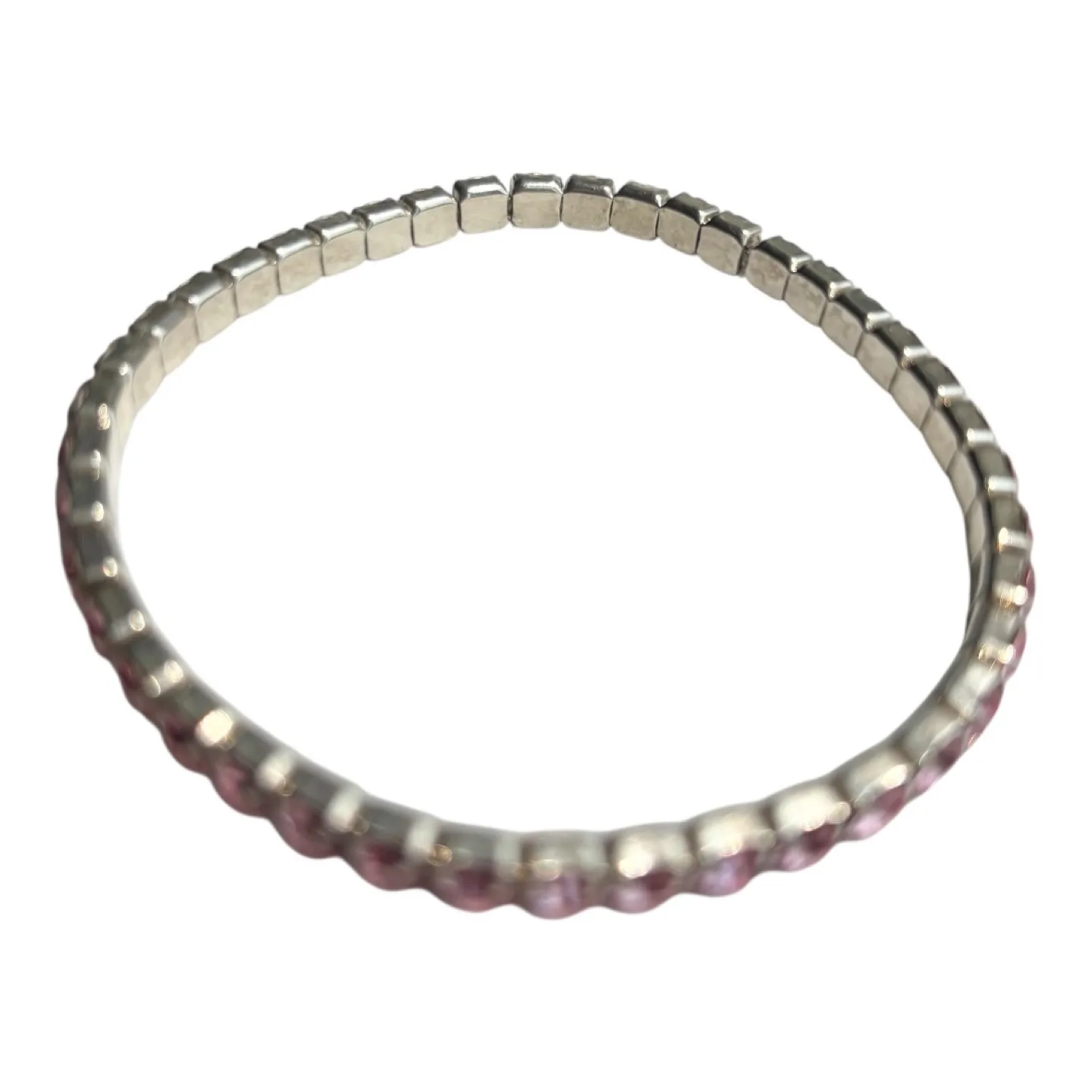 Swarovski Pink Crystals Bracelet image indicator(4)