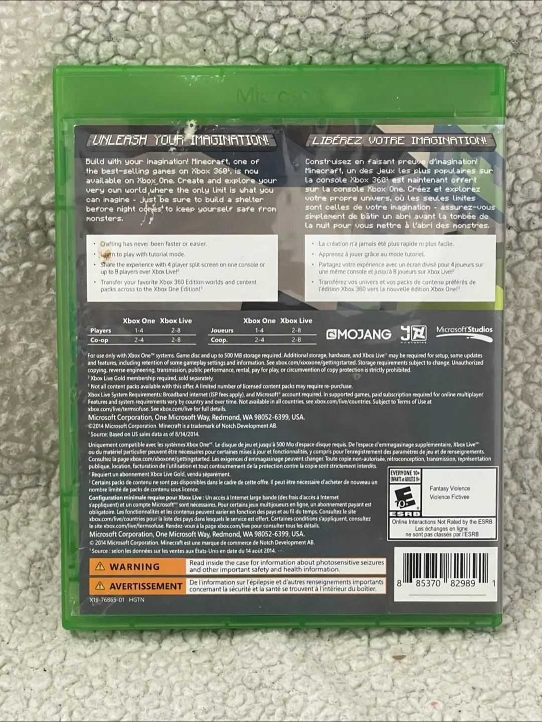 Minecraft Xbox One Edition Game image indicator(4)