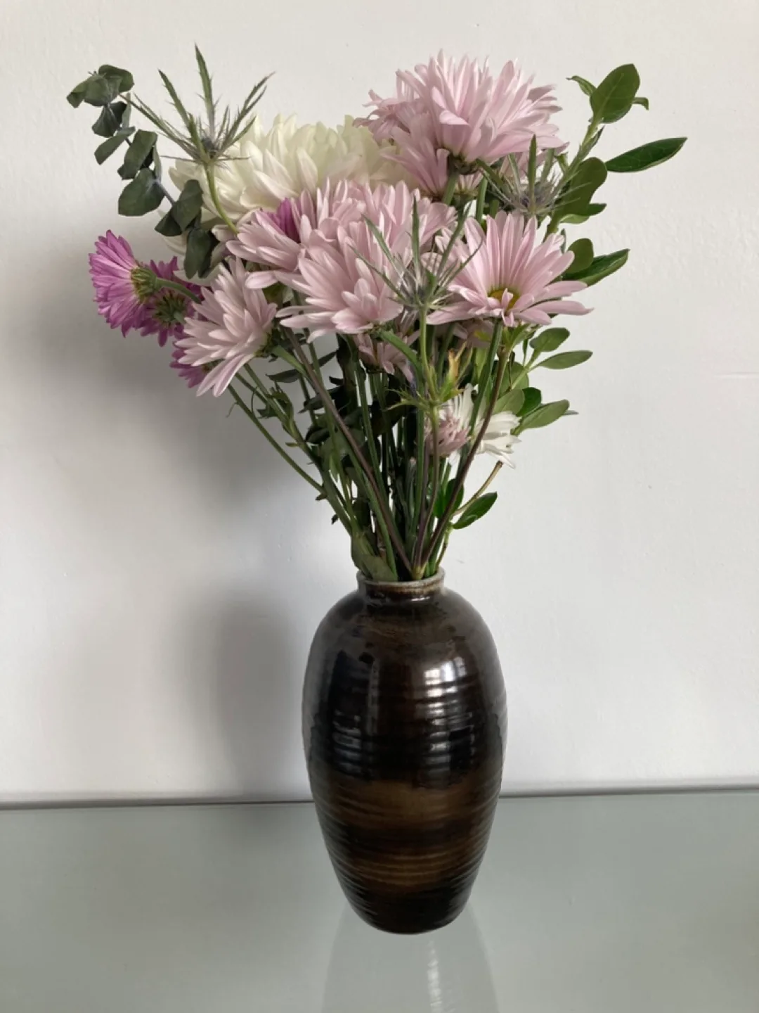 Dark Brown Ceramic Vase thumbnail