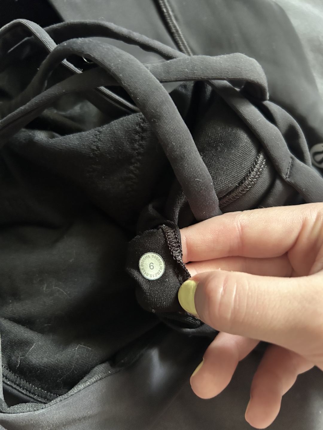 Lululemon Energy High Neck Long Line Bra, Black, Size 6 - photo 3