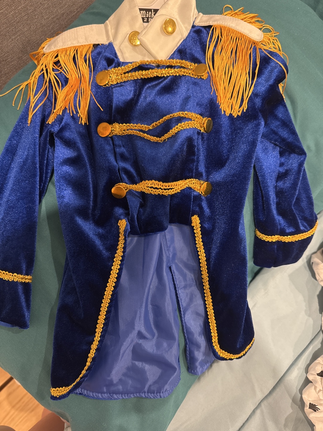 Royal Blue Costume Jacket