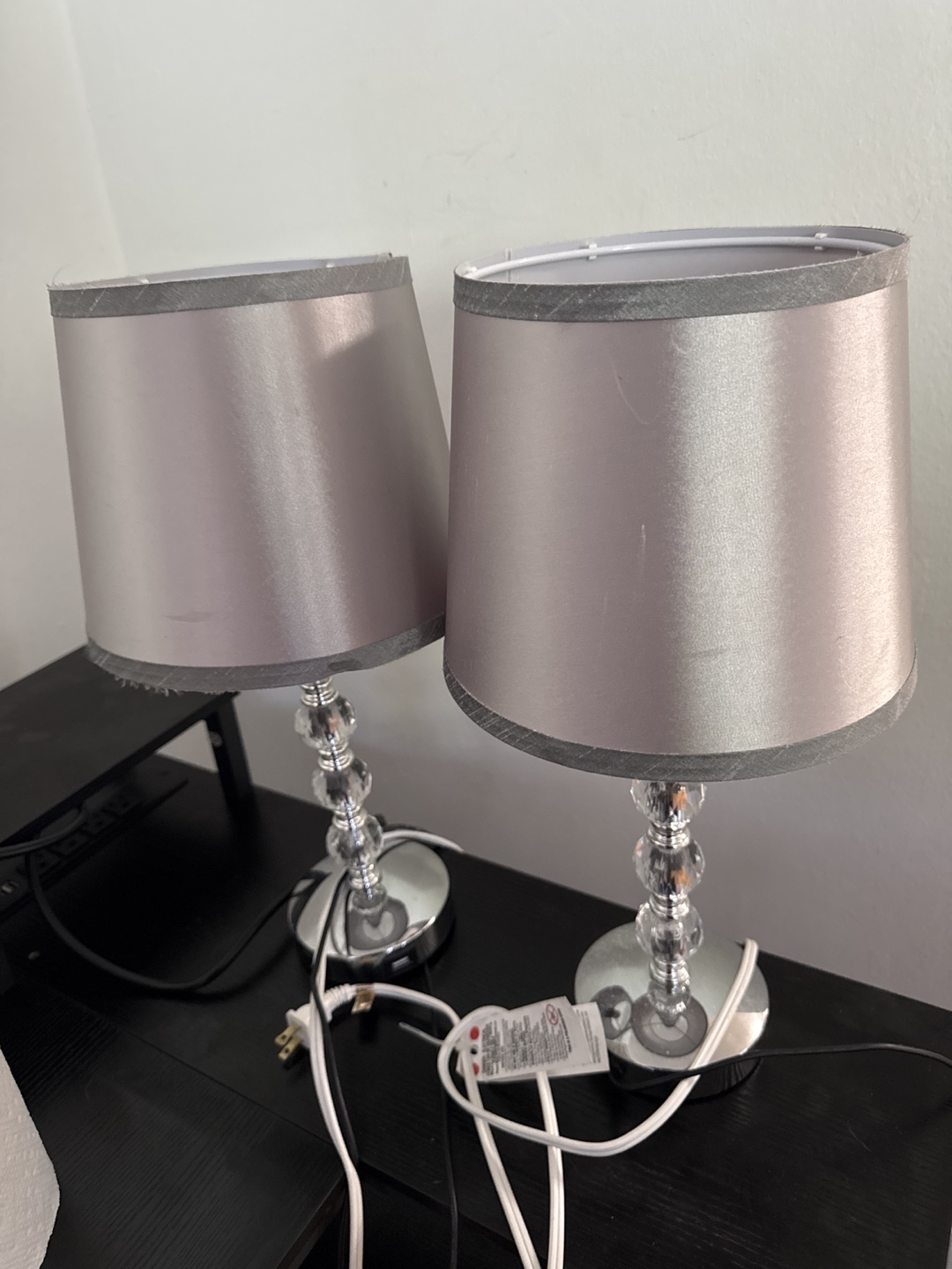 Pair of Stylish Table Lamps