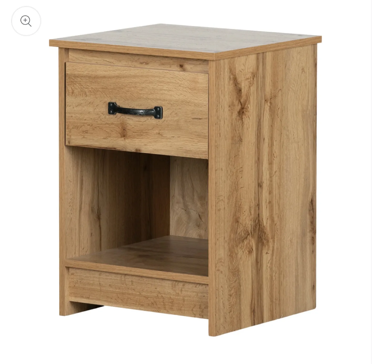 Nightstand with Drawer and Shelf thumbnail