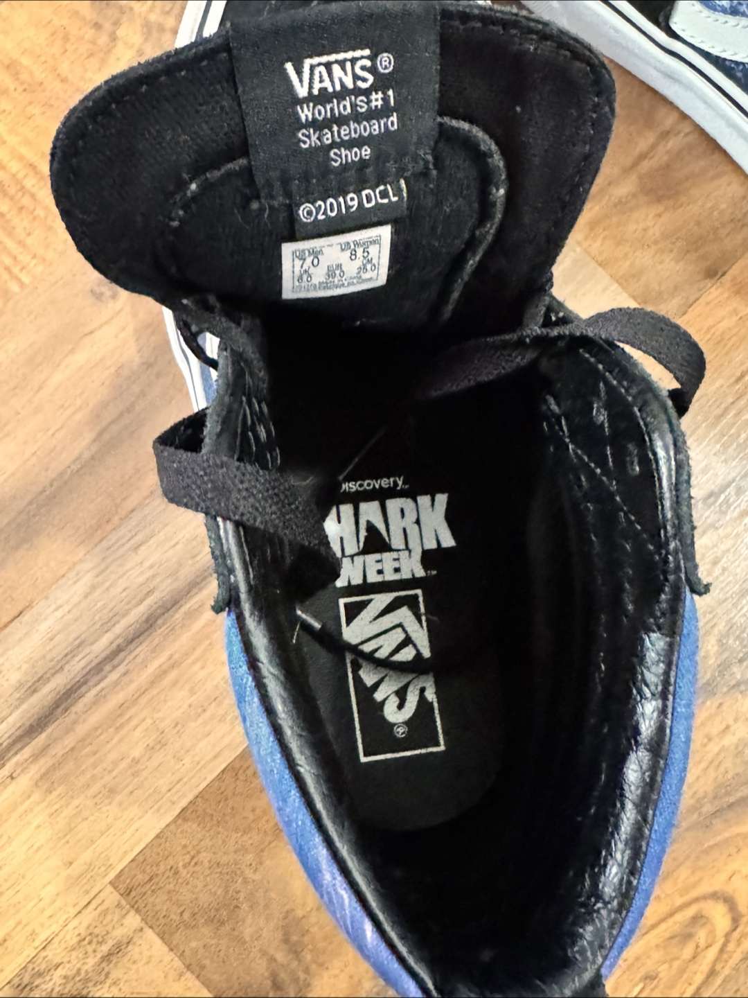 Vans skateboard shoes size 7 - photo 3