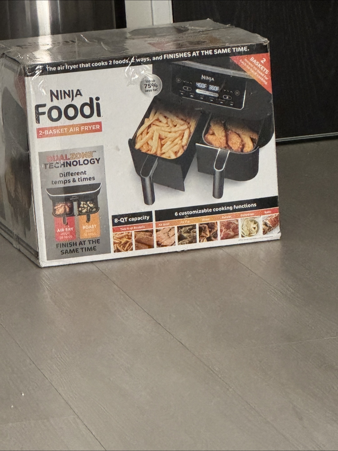 Ninja Foodi 2-Basket Air Fryer