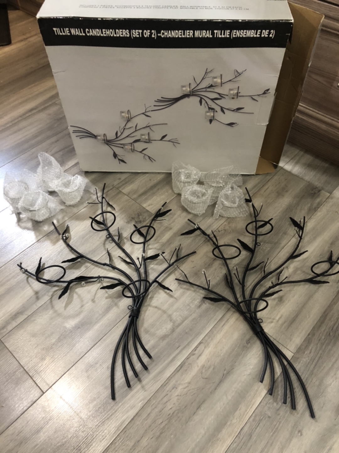 Tillie Wall Candleholders (set of 2)