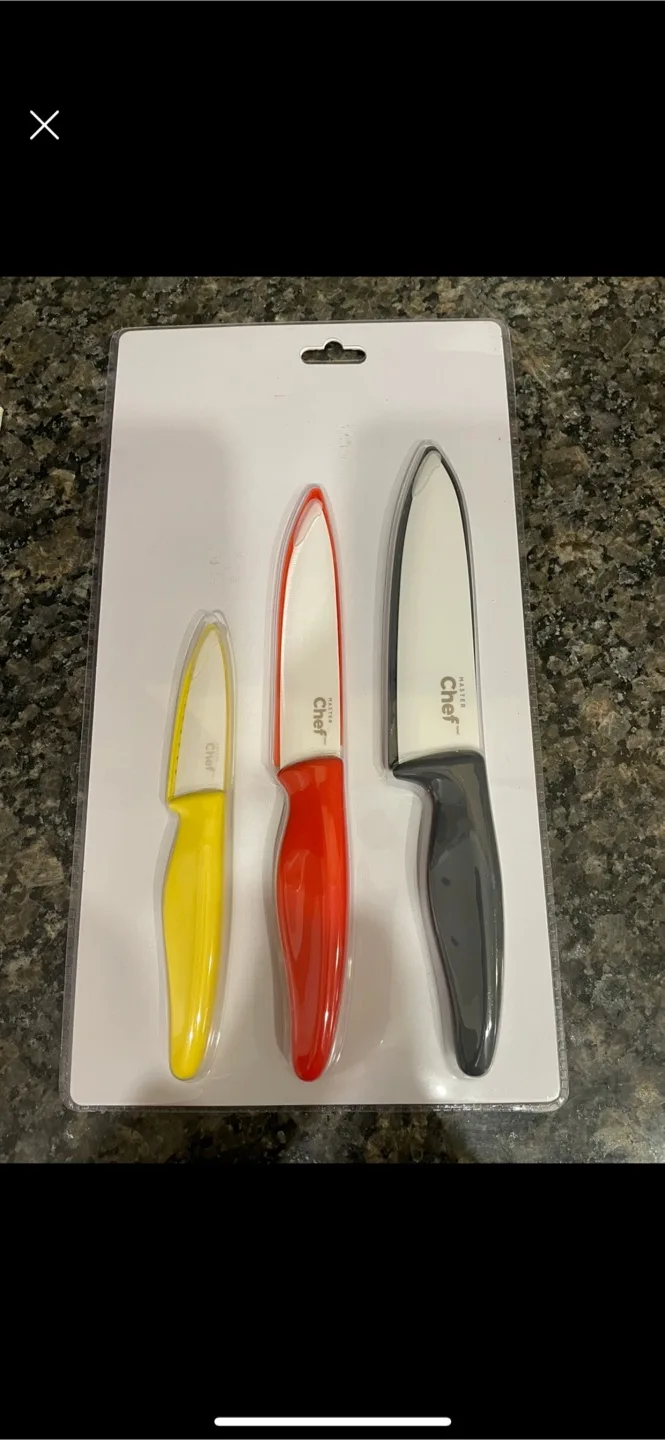 Master Chef Kitchen Knife Set thumbnail