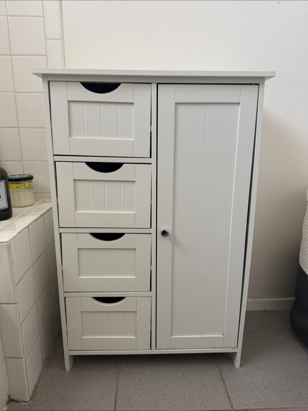 White Bathroom Cabinet