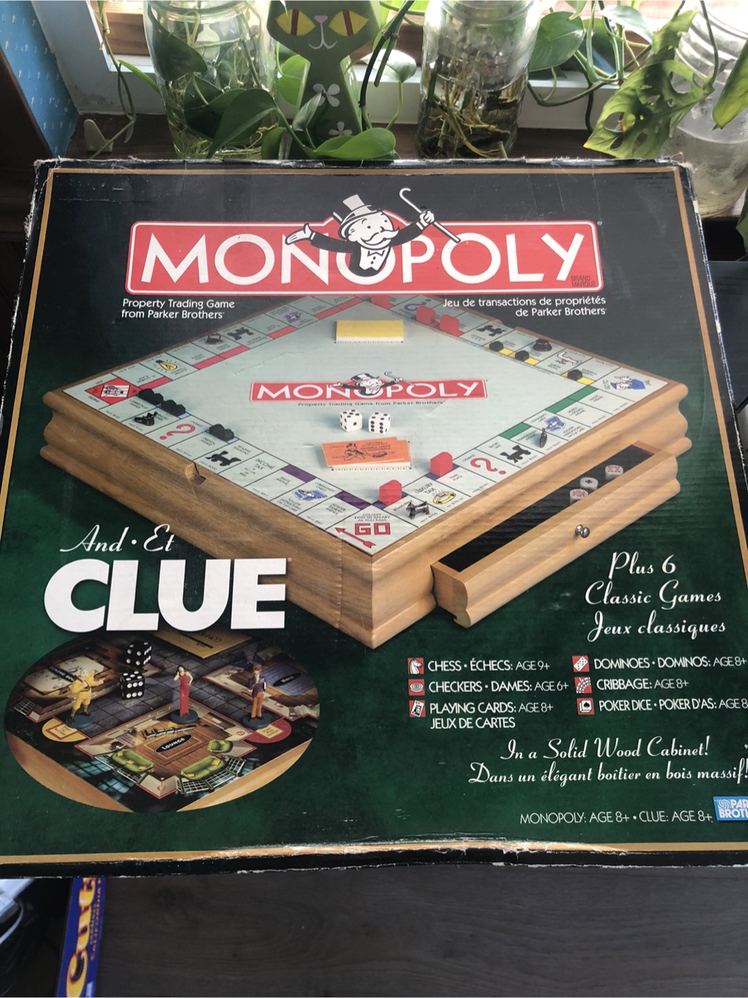 Monopoly & Clue Board Games - Family Fun