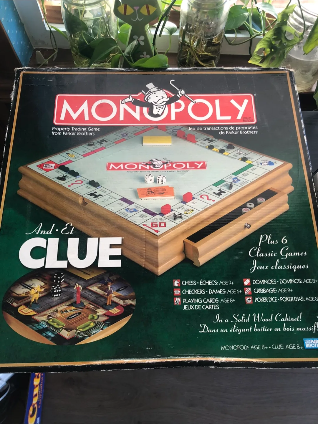 Monopoly & Clue Board Games - Family Fun thumbnail