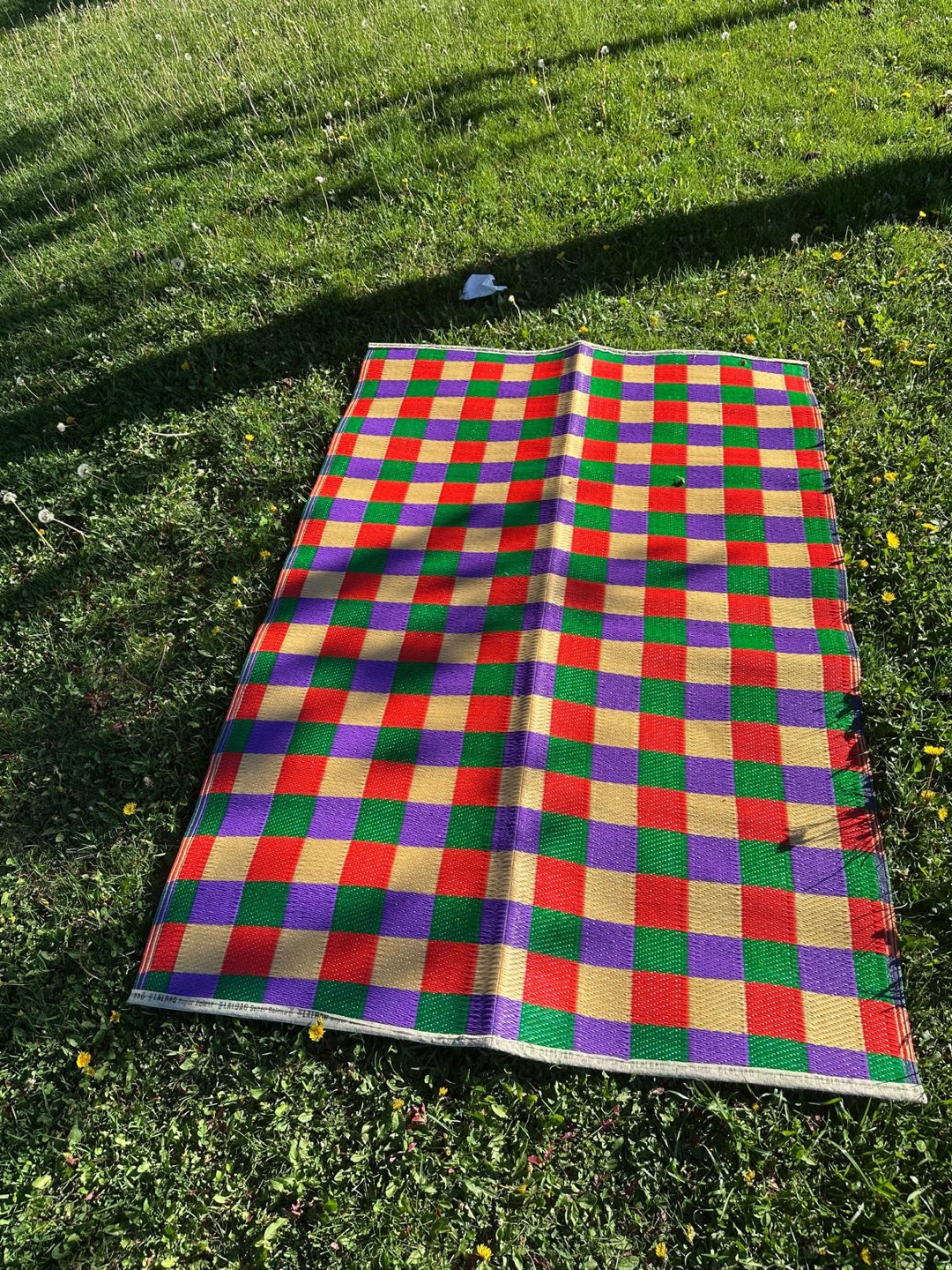 Colourful Picnic Mat / Outdoor Rug - photo 2