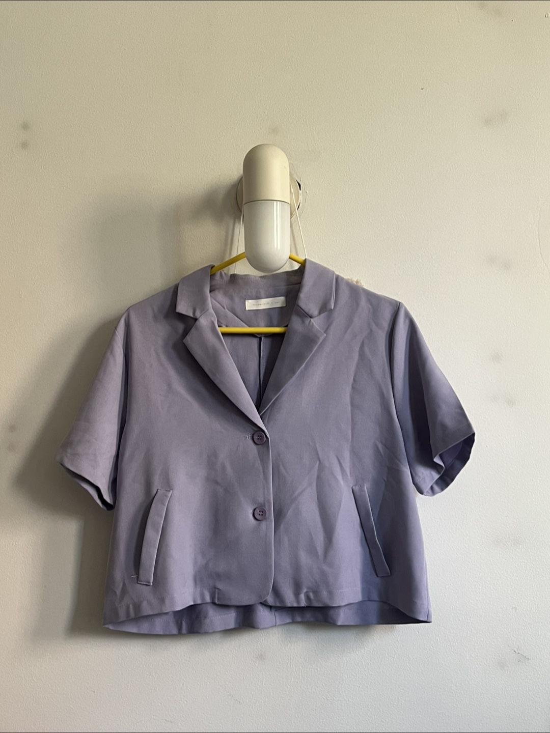 CLOSET CLEANOUT Lavender Short-Sleeve Shirt