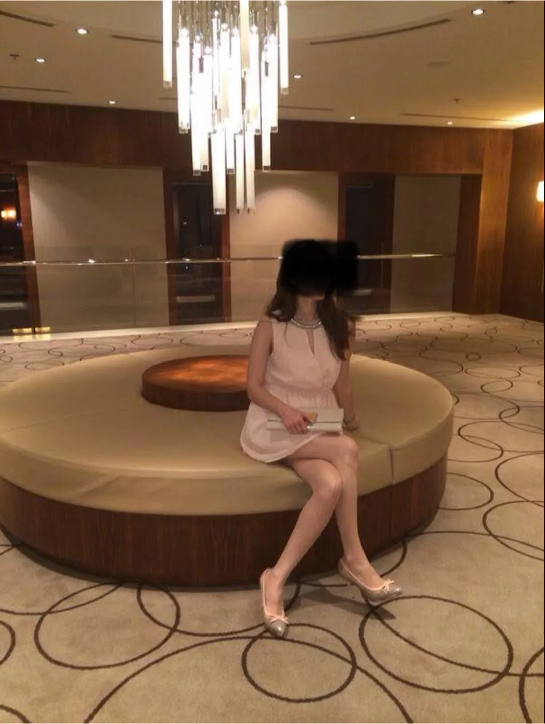 Forever 21 Peach Dress image indicator(5)