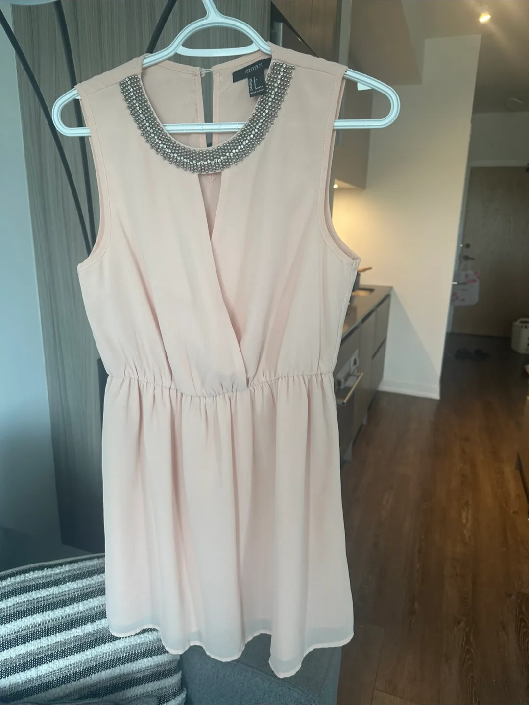 Forever 21 Peach Dress image indicator(7)