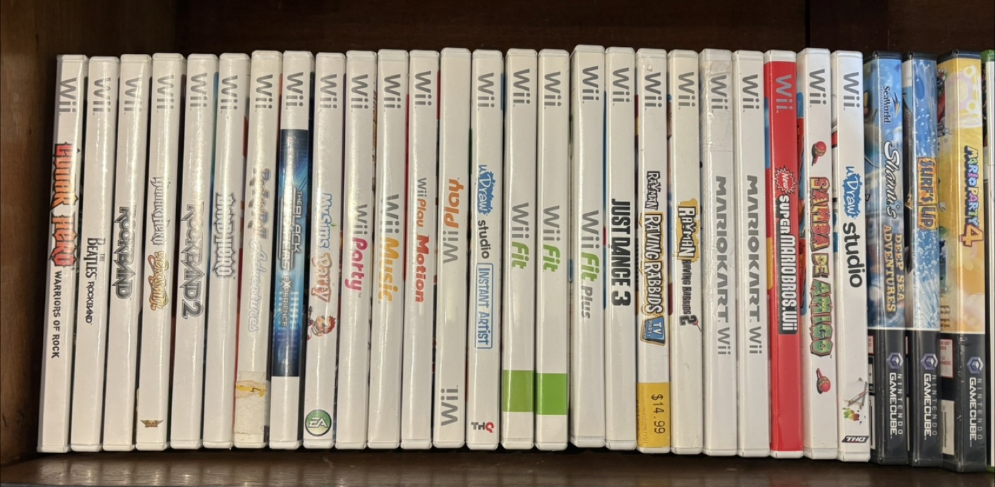 Huge Wii Console, Games, and Accessories Bundle