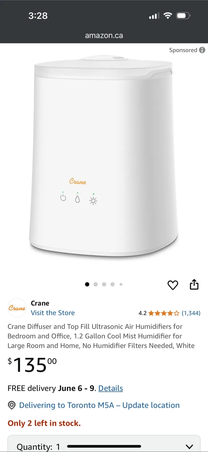 Crane Humidifier thumbnail