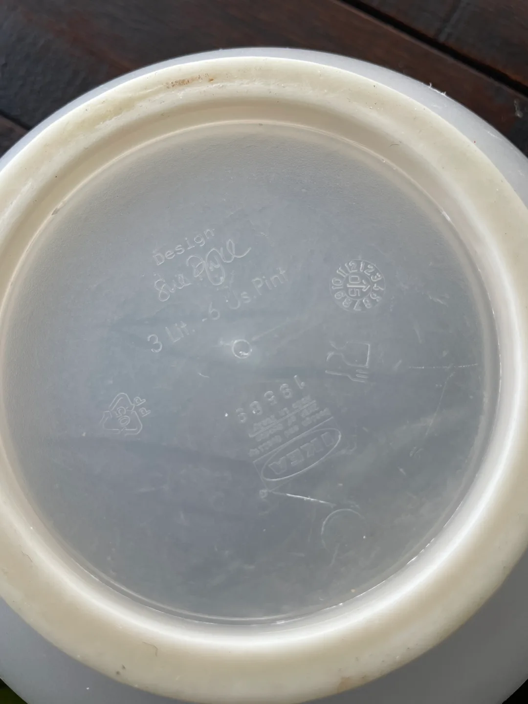 Plastic Mixing Bowl with lid image indicator(3)