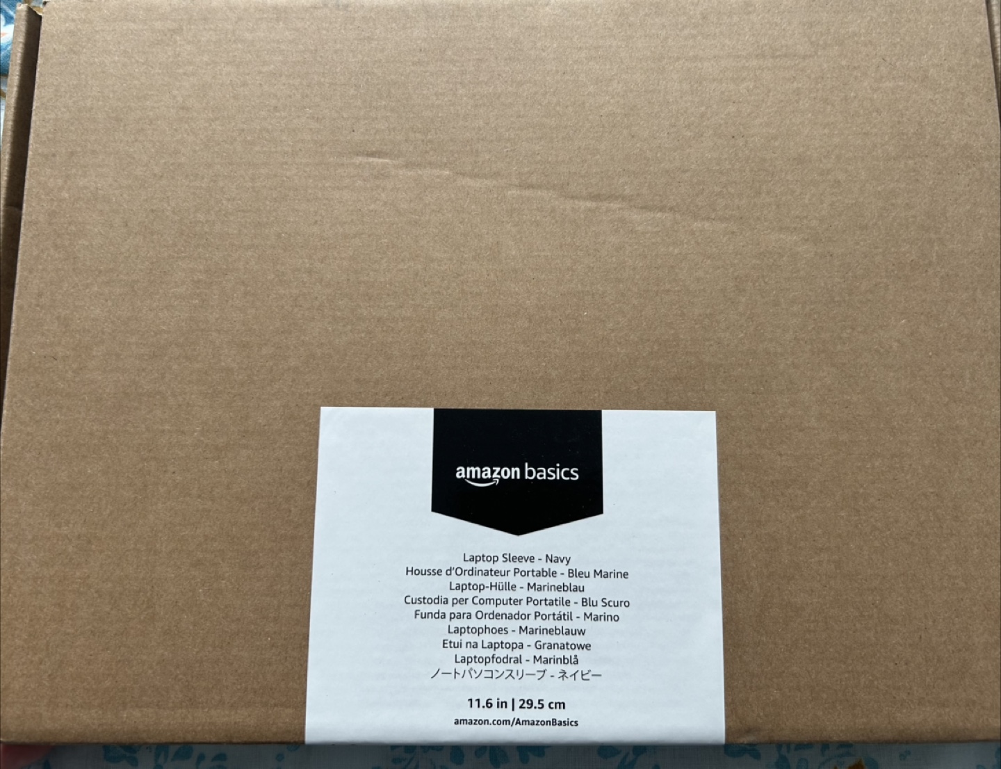 New Amazon Basics Laptop/iPad sleeve-navy(11.6 inch/29.5cm) - photo 4
