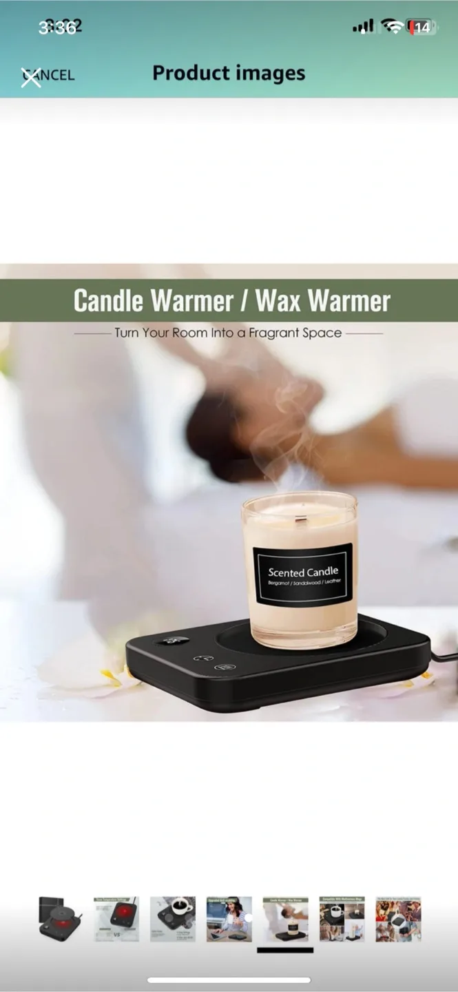 Electric Coffee Mug Warmer For Desk image indicator(6)