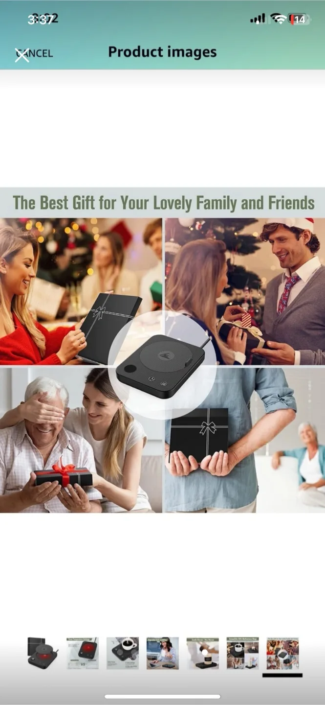 Electric Coffee Mug Warmer For Desk image indicator(8)