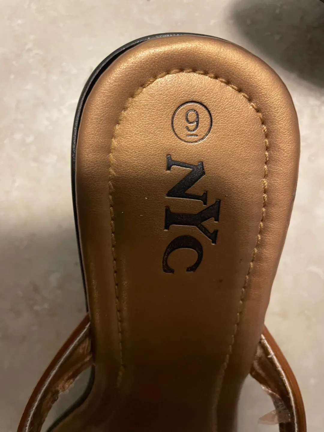 NYC Wedge Sandals size 9 image indicator(2)