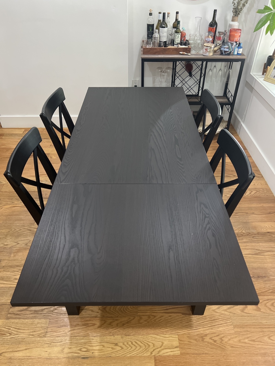 Expanding Dining Table and Chairs Set - photo 5