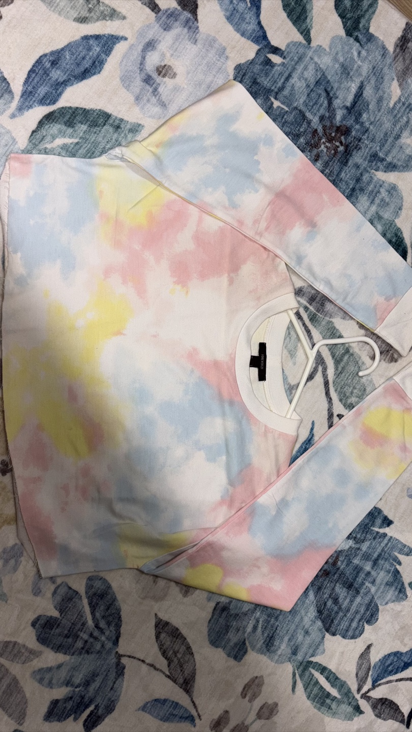 Forever 21 Tie Dye crop Sweatshirt - photo 3