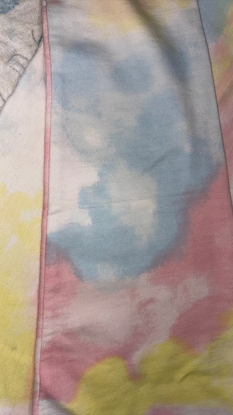Forever 21 Tie Dye crop Sweatshirt
