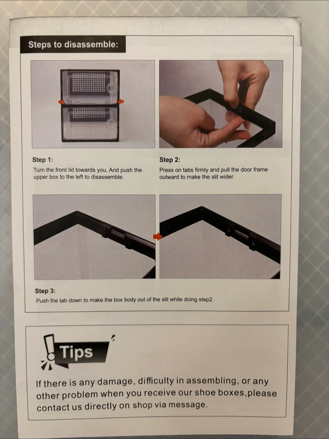 Pull out sliding Shoe Storage Boxes Sneaker Display image indicator(5)