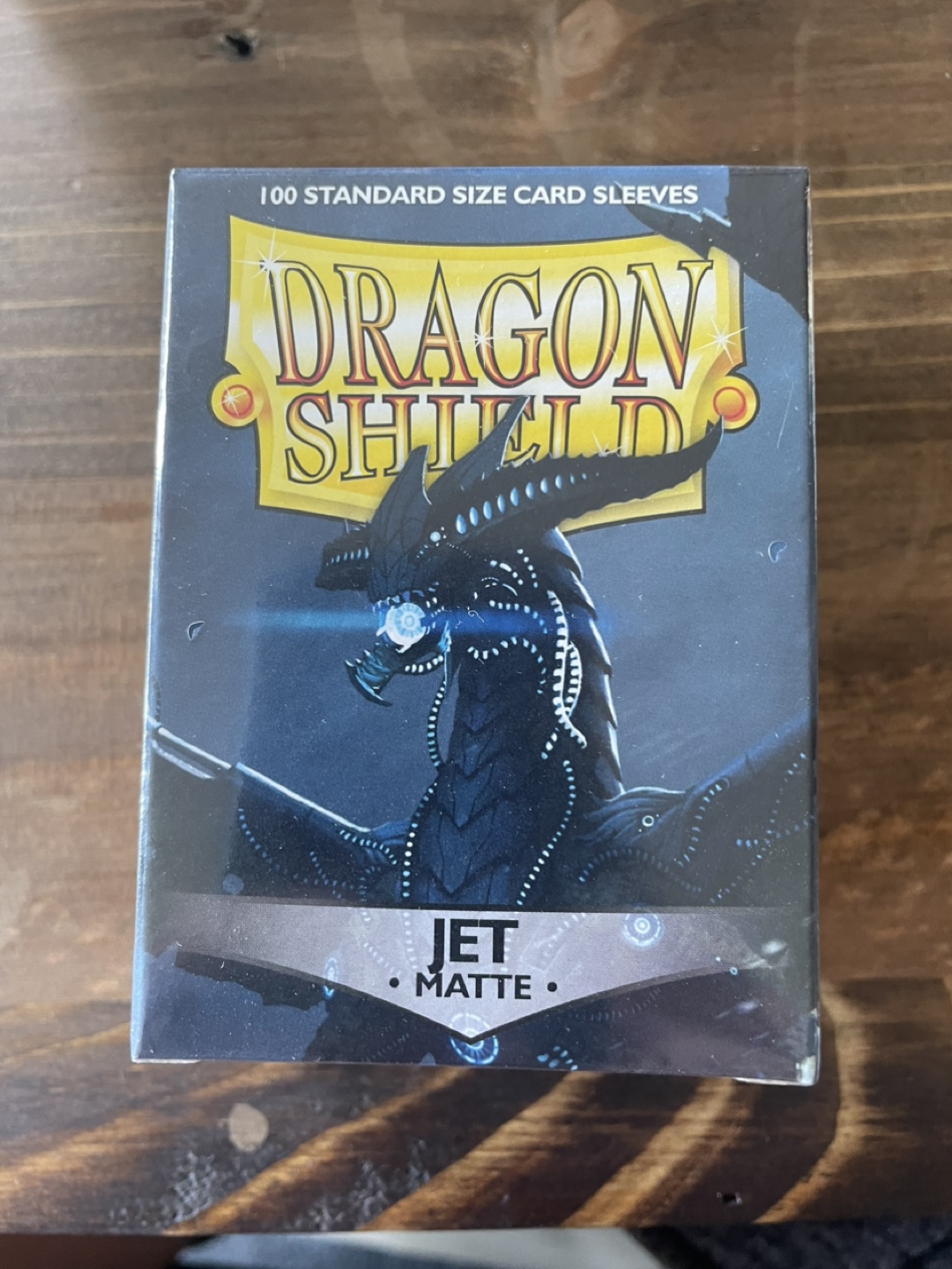 Dragon Shield Card Sleeves - Jet & Ember - photo 2