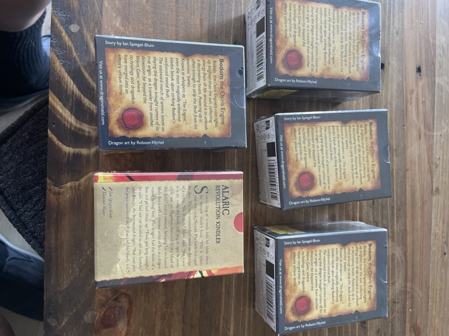 Dragon Shield Card Sleeves - Jet & Ember - photo 5