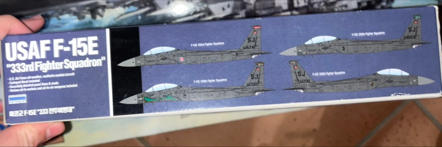 USAF F-15E Model Kit image indicator(2)
