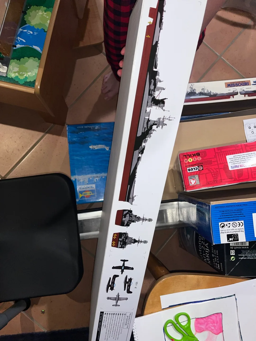 Hobby Boss USS Alaska CB-1 Model Kit image indicator(3)