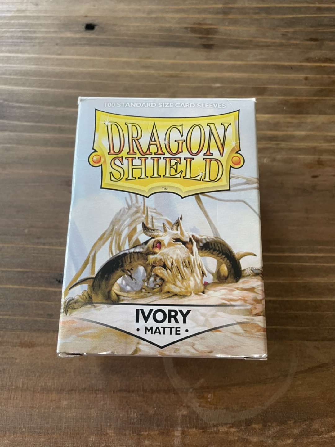 Dragon Shield Ivory Matte Standard Size Card Sleeves - photo 2