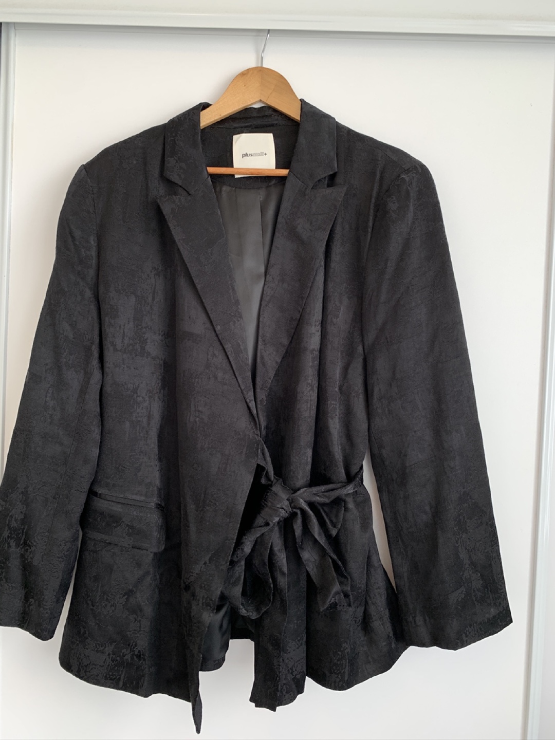 Black blazer and pants set size L