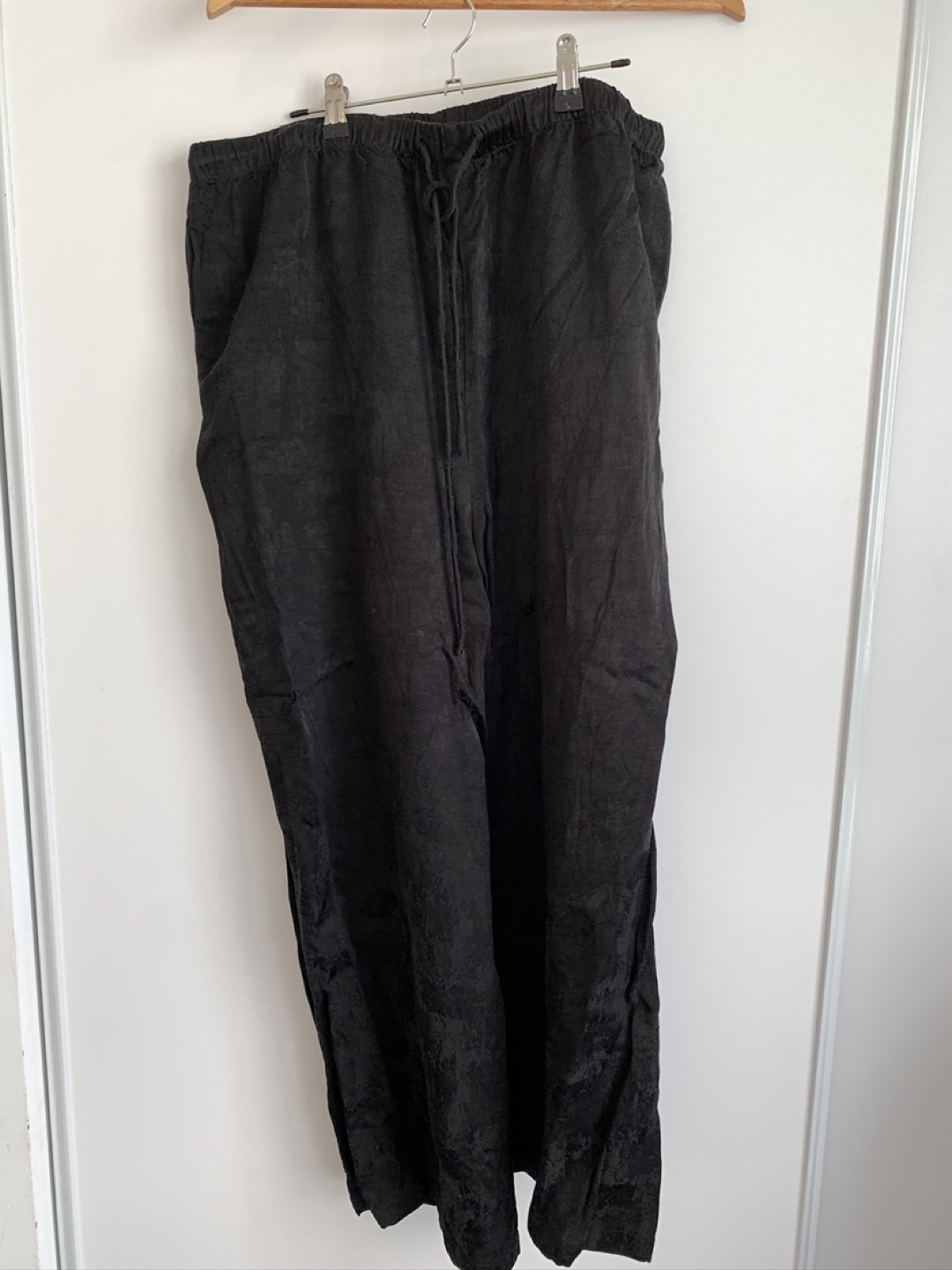 Black blazer and pants set size L - photo 3