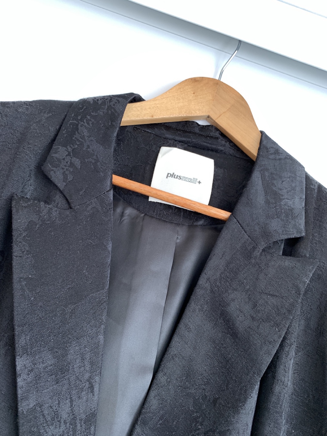 Black blazer and pants set size L - photo 2