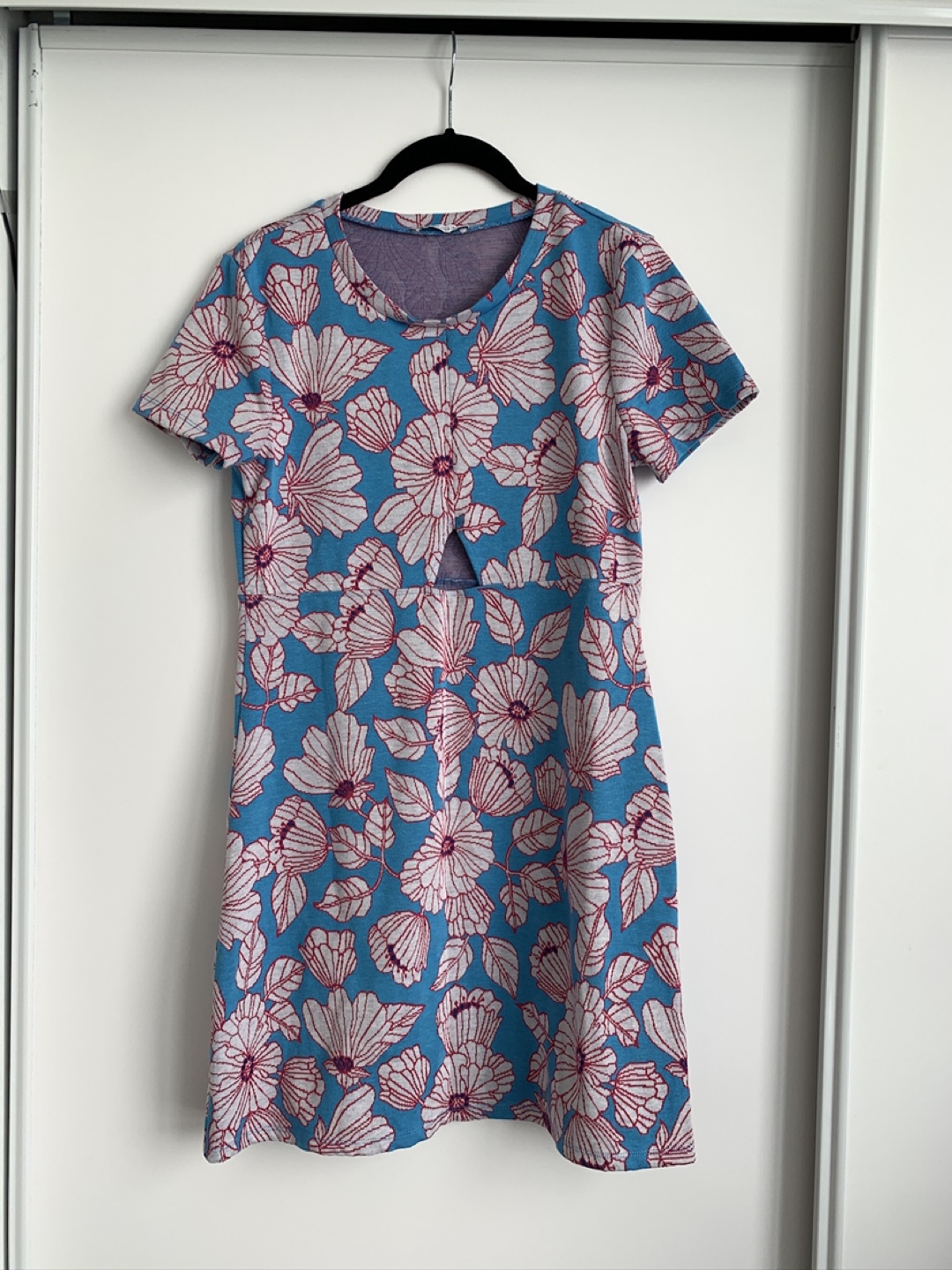 Floral Printed Dress - Size L