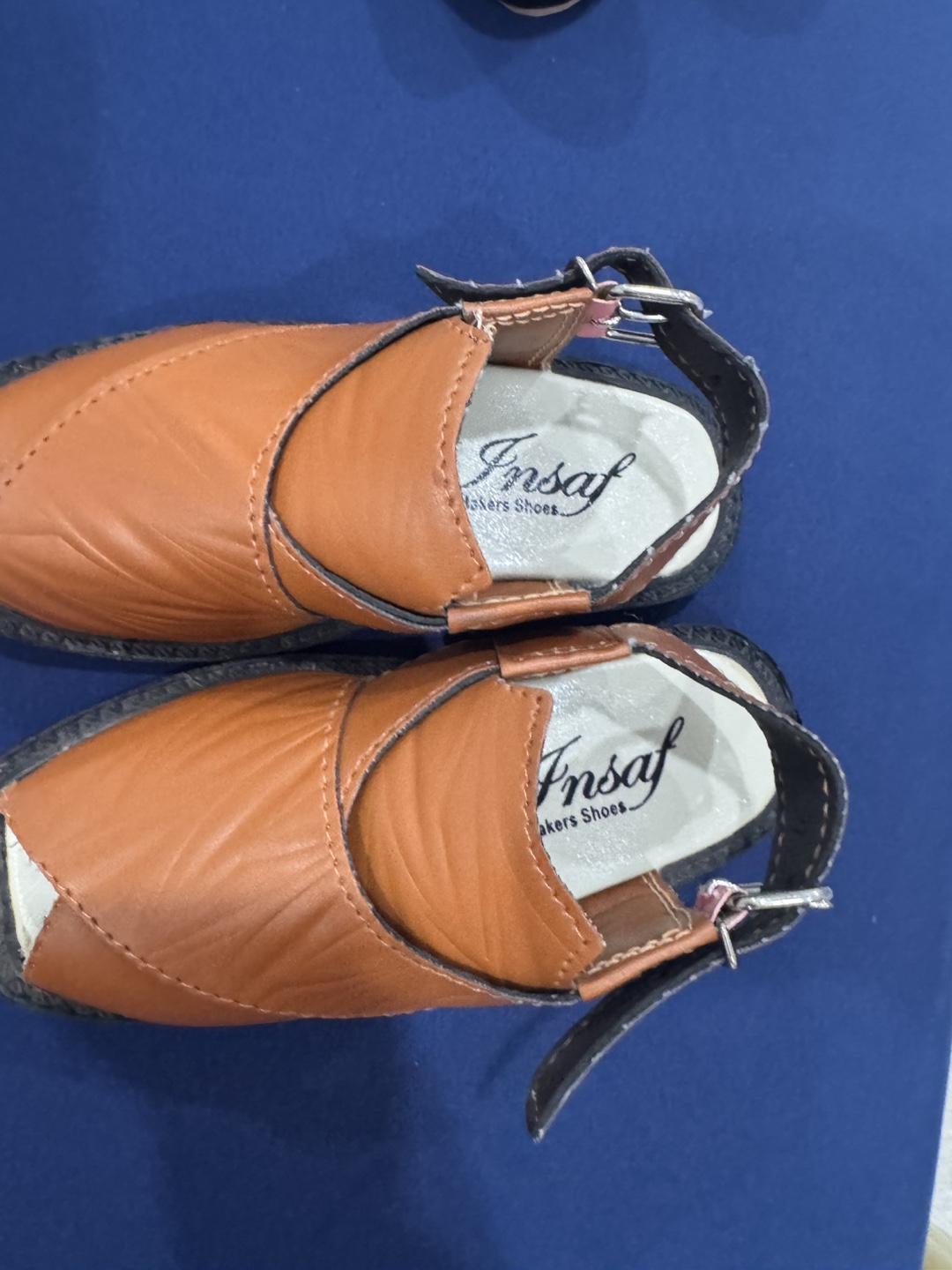 Brown Leather Peshawari Sandals