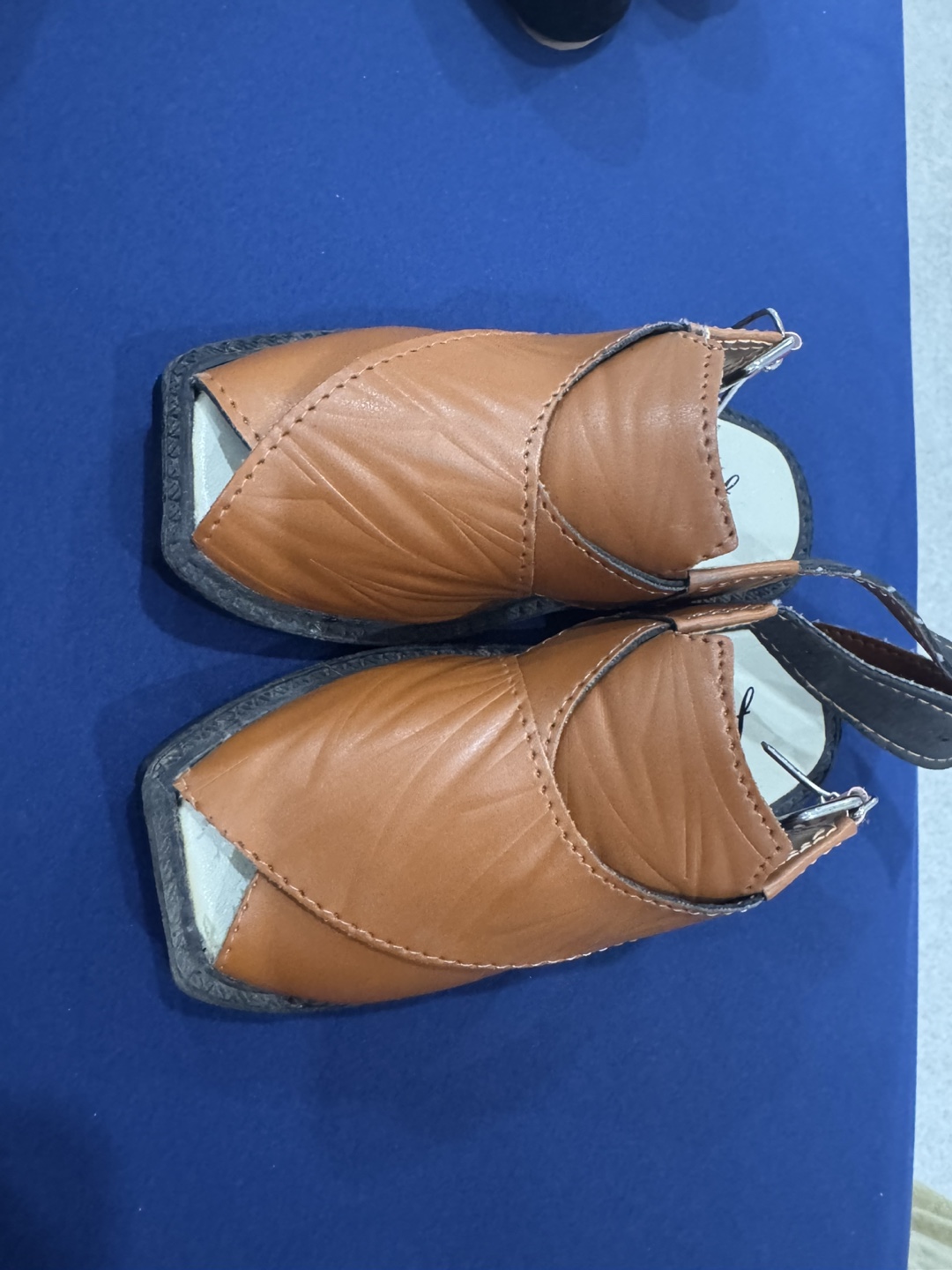 Brown Leather Peshawari Sandals - photo 2