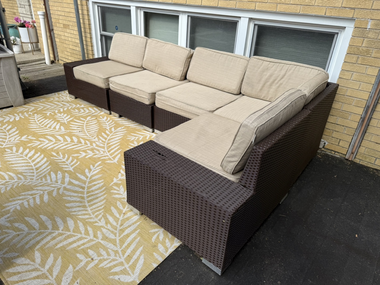 Outdoor Sectional Sofa - photo 4